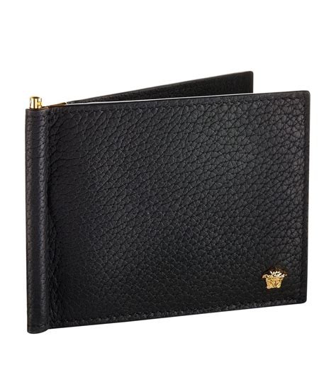 geldclip versace|versace leather wallet.